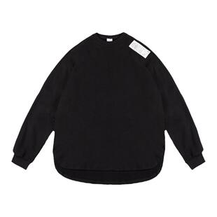 小彬国潮牌卫衣男oversize春秋圆领套头情侣长袖内搭上衣高街ins