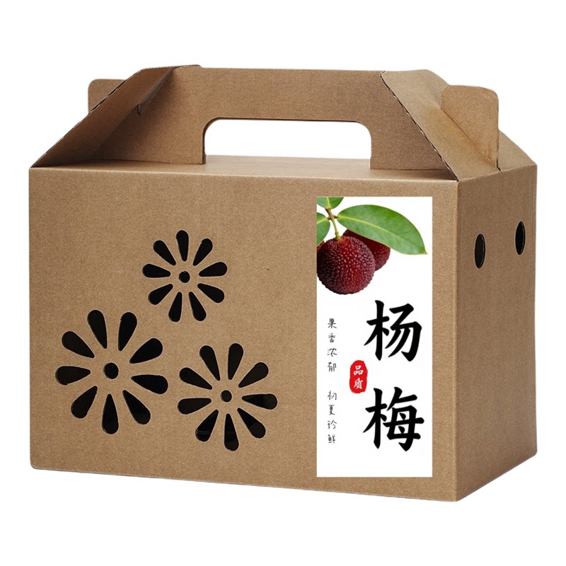 新鲜杨梅包装箱水果包装盒