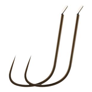 钛合金新关东鱼钩手竿手杆钓鲢鳙专用钓鱼钩无倒刺散装大物鱼勾