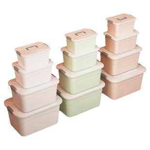 零食收纳箱小号衣服整理箱子家用玩具塑料学生宿舍教室书本储物盒