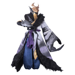 复刻返场面包家cosplay王者荣耀百里玄策白虎志游戏cos服假发套装