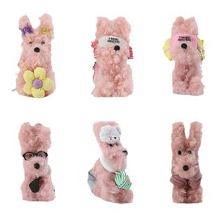 Dare买手店 SFSG 正品 潦草小狗可爱毛绒玩偶包包钥匙扣挂件挂饰