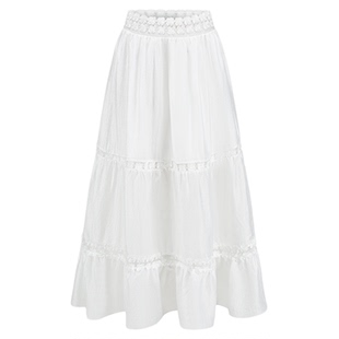 【设计师女装】ODTD夏季胶囊新款醋酸泡泡短上衣A字伞形半裙