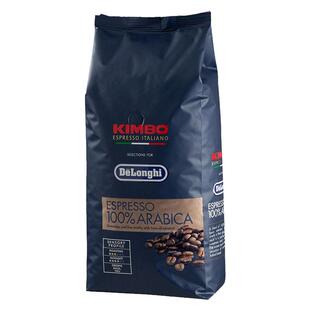 Delonghi/德龙金堡咖啡豆1kg意大利德龙金标阿拉比卡中度黑咖啡豆