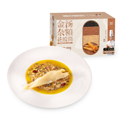 德叔鲍鱼金汤杂粮花胶筒加热即食