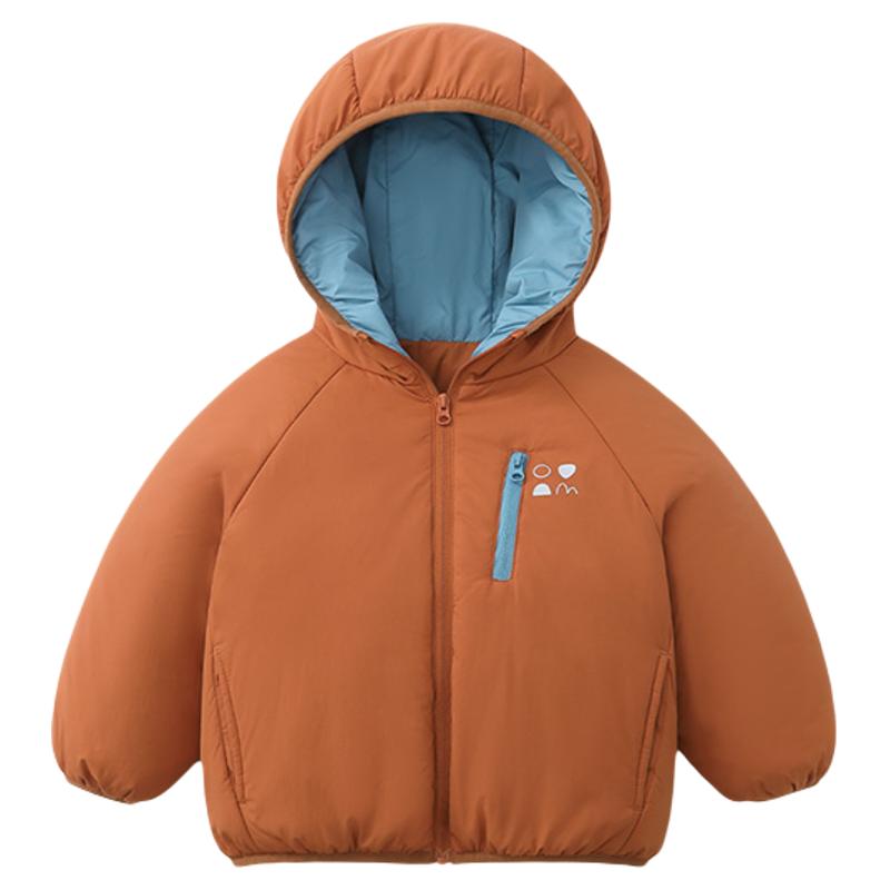 齐齐熊儿童发热棉服外套