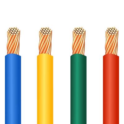 国标电线德力西纯铜单芯线