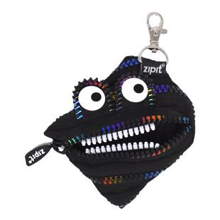 ZIPIT卡通怪兽拉链包花蟒零钱袋创意礼物耳机包钥匙包小挂包挂件S
