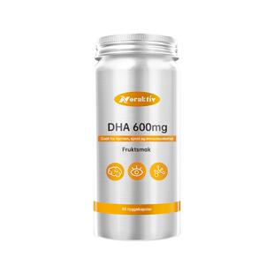 挪威Noraktiv深海鱼油DHA600女生护发养肤助眠omega3鱼肝油软胶囊