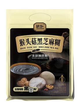 捷氏山药薏仁黑芝麻糊小袋装600g