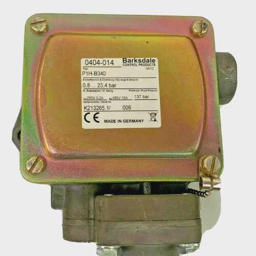 Barksdale P/N 0404-014 Type P1H-B340 Piston Pressure Switch