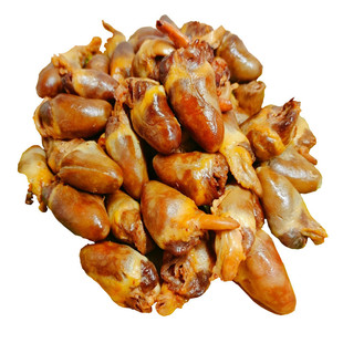 东北熏酱鸡心熟食下酒菜卤味心肝宝贝即食零食特色老式副食酱鸡肝