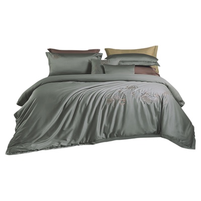 富安娜80支皮马棉四件套A类纯棉