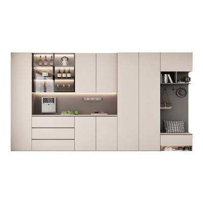 入户鞋柜餐边柜组合储物柜实木柜