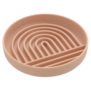 宠物硅胶慢食碗猫咪狗狗喂食碗舔食垫缓食益智丰容玩具吸盘防打翻