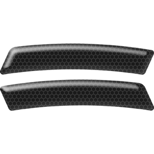 3M黑色反光防撞贴轮眉后视镜汽车门防撞条胶开门防刮蹭通用车门边