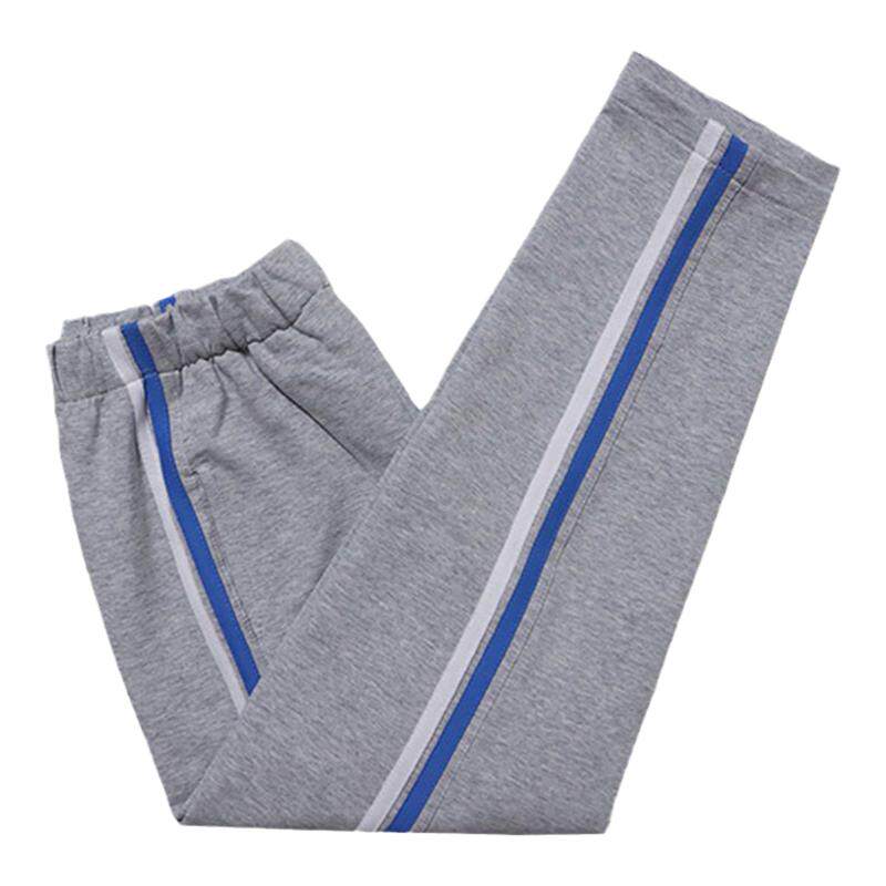 浅灰校服长裤子四季款可定做