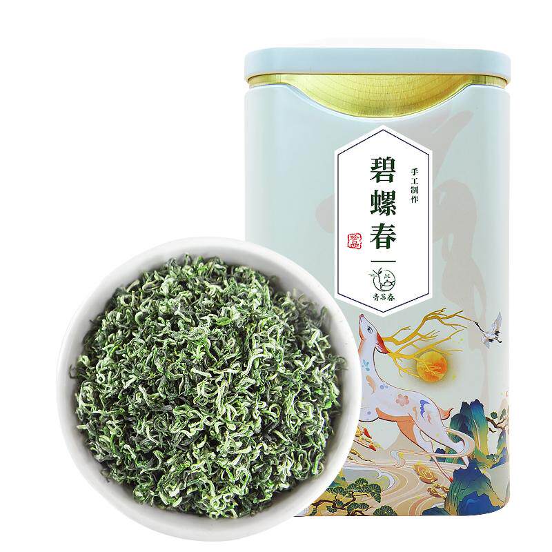 碧螺春绿茶2025新茶叶正品正宗明前春茶花果香高山云雾自己喝125g