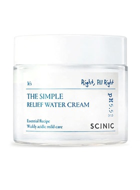 SCINIC至简舒缓补水面霜80ml
