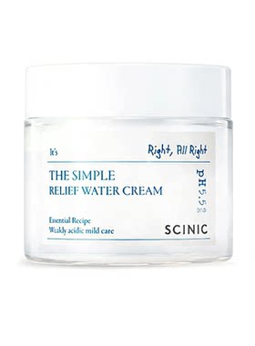 SCINIC至简舒缓补水面霜80ml