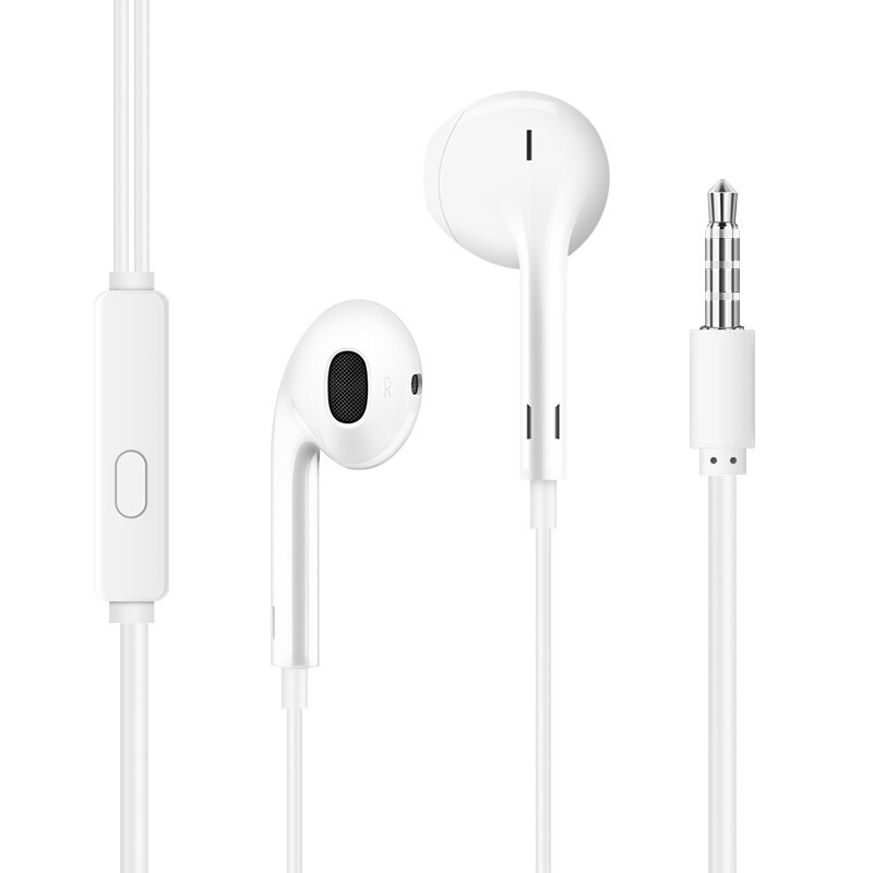 纽曼XL08有线耳机入耳式带麦高音质I追剧通用高保真环绕立体声