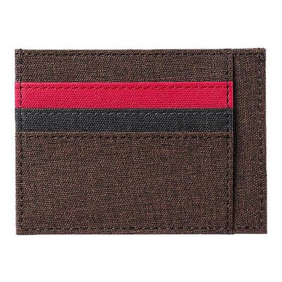 男款帆布简约迷你卡包