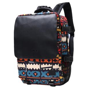 TRUFFLE复古民族风初中高中学生书包双肩包女大容量男生旅行背包