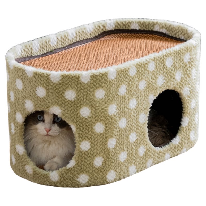 梅子猫猫窝猫抓板四季垫子