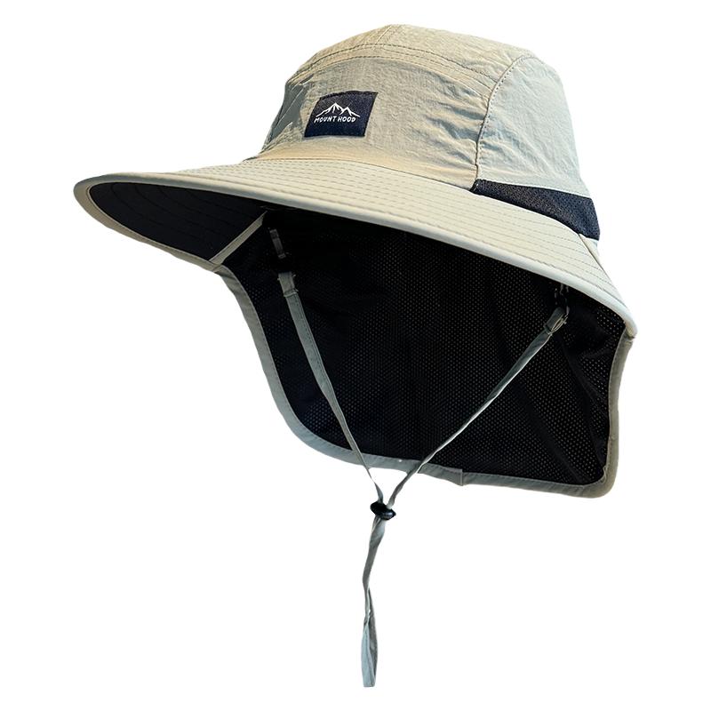 夏季大檐登山帽户外钓鱼亲子帽