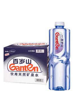 百岁山天然矿泉水1.5L*12瓶/箱