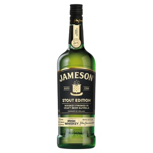 JAMESON 尊美醇世涛桶1000ML爱尔兰威士忌海外进口洋酒特调烈酒