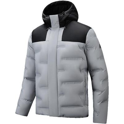 安踏六度芯面包羽绒服丨无缝男士夏季鹅绒保暖外套