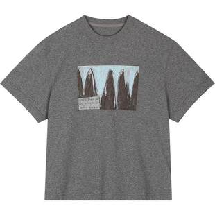 蓬马大童T恤短袖宽松印花棉质汗布春夏装男女儿童pomme de terre