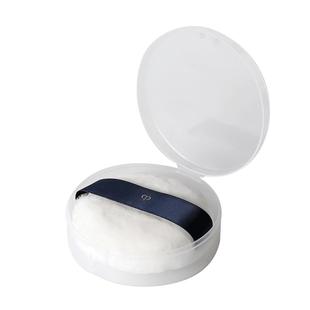 CPB粉扑盒子空盒气垫散粉扑分装盒 塑料透明蜜粉扑收纳盒大号便携