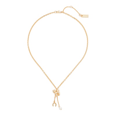 【马年限定】MARC JACOBS/莫杰 MJ 礼物金属小马设计精致项链
