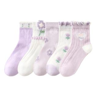 儿童袜子女童夏季薄款网眼袜女孩宝宝春夏纯棉网眼袜宝宝夏天童袜