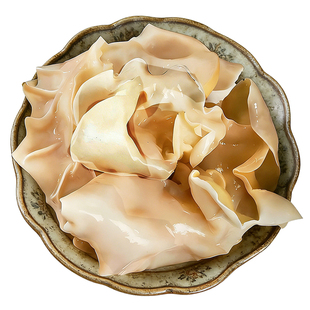 白木耳干货特产级辣椒炒肉优质椴木白背毛木耳大朵白玉木耳兔耳菌