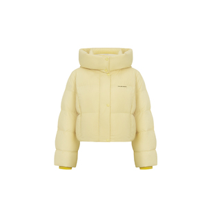 【Current 系列】Called Back羽绒服女2025冬季新款连帽短款上衣