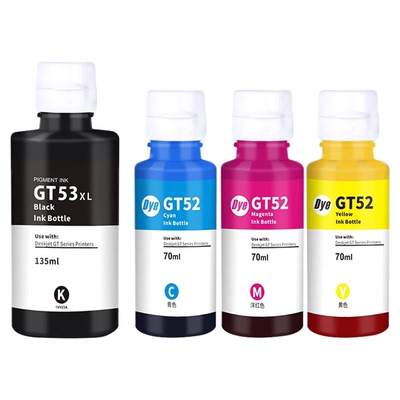 适用于惠普GT51/52/53xl墨水