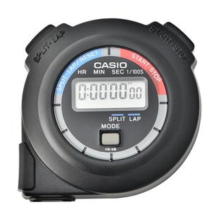 卡西欧（casio）电子秒表计时器钟表运动学生比赛卡表HS-3V-1RPF
