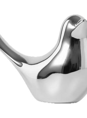 创意北欧银色小鸟工艺品摆件