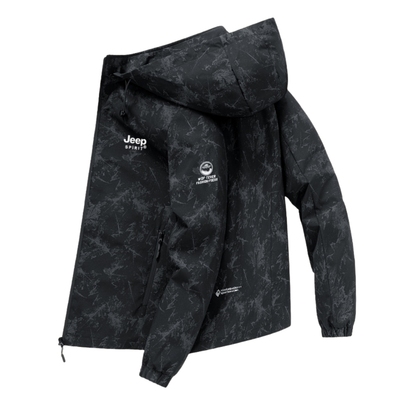 吉普加绒夹克男士冬季保暖爸爸装