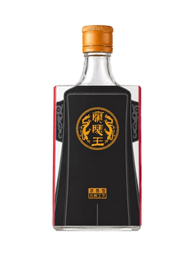兰陵 品鉴装黑王 125ml单瓶装 52度浓香型纯五粮优级固态法白酒