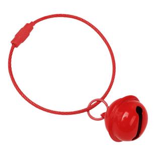 糖果色铃铛钥匙扣学生书包挂件礼物公仔挂饰配件彩色烤漆钢丝圈