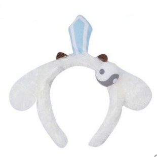 正版剑三周边剑网3发箍毛绒七秀长歌明教天策纯阳藏剑门派宠物