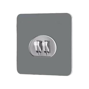 强力粘钩无痕贴挂钩壁挂置物架贴片配件免打孔浴室钩粘胶粘贴承重