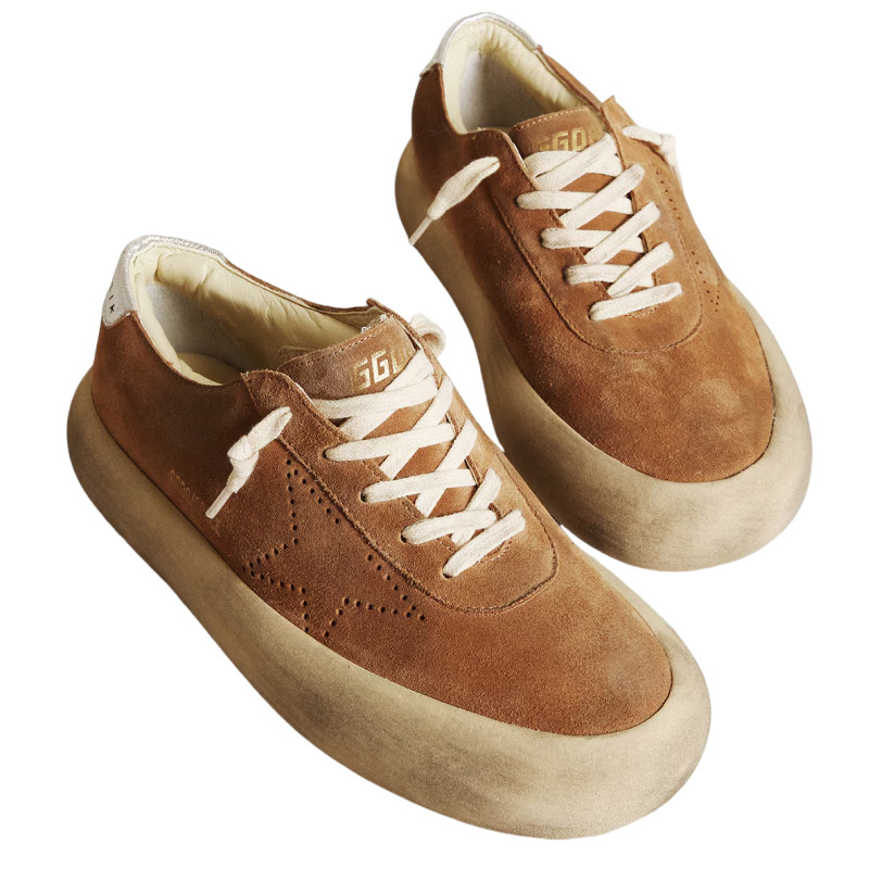 Golden Goose 男女鞋Space-Star厚底增高脏脏鞋GGDB