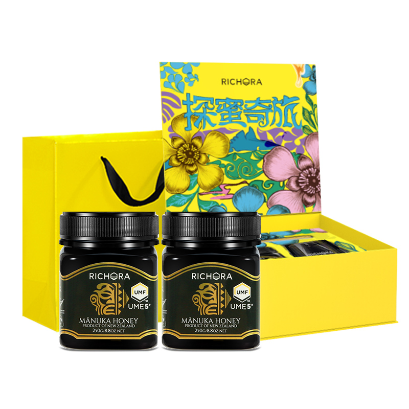 瑞琪奧蘭新西蘭麥盧卡蜂蜜禮盒節(jié)日禮物實(shí)用禮品送家人長(zhǎng)輩滋養(yǎng)品