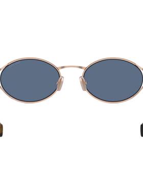 miu miu 25ss太阳镜女款华丽百搭金属小框墨镜银泰百货精品300211