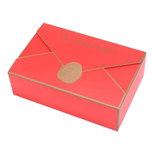 欧式简约创意信封式手提月饼包装盒6粒80克蛋黄酥盒子烘焙西点盒